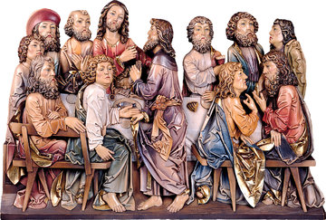 Heilige Reliefs Holzschnitzereien und Krippen aus Gröden - Demetz Patrick