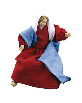 Virgin sitting with open arms LE10903-02B (4,72", color)