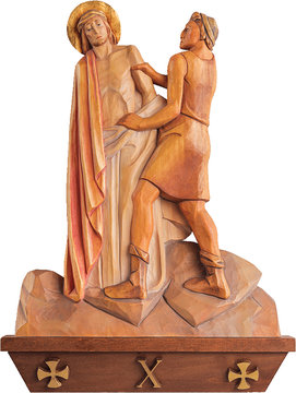 X Jesus is stripped of his garments LE30001-10 (5,91", color)