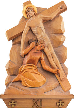 XI Jesus is nailed to the Cross LE30001-11 (5,91", color)