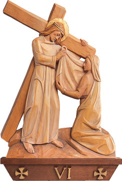 VI Veronica wipes the face of Jesus LE30001-6 (5,91", color)