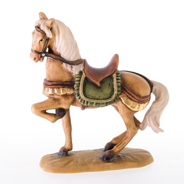 Horse with the left leg lift up LE24043 (3,94", color)