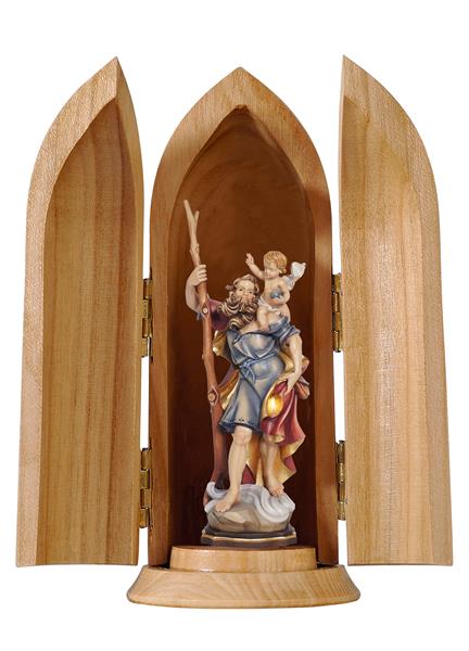Sacred Heart of Jesus Woodcarving, nativity and chess set in wood - Italy -  Val Gardena - Demetz Patrick