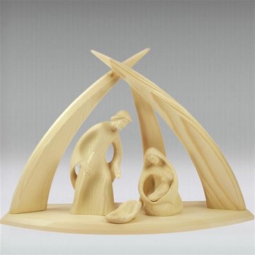 Leonardo Stall mit Stern ohne Familie 1462 (13 cm, natur)