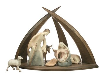 Leonardo Krippe Set 8 Teile 1472SE1 (13 cm, natur)